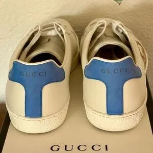 Gucci | Shoes | Limited Gucci Ace Sneaker With Python Logo  display picture 1